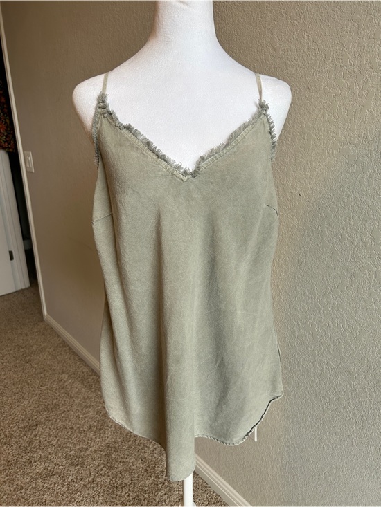 cloth & stone Tops - CLOTH & STONE ANTHROPOLOGIE Tunic Tank Top in Light Sage Green Size Medium